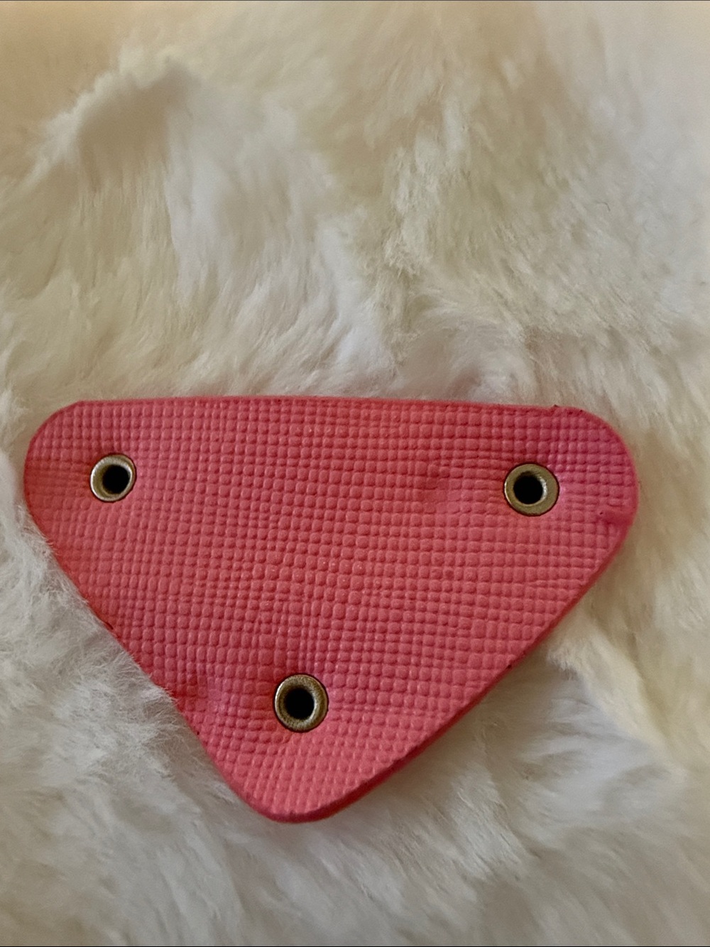 Pink Triangle Logo  Charm Badge - Picture 2 of 3